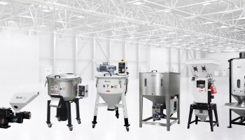 Quy trình pha trộn nguyên liệu và máy trộn chất dẻo